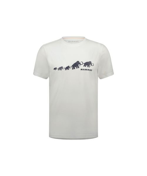 MAMMUT(マムート)/QD Logo Print T－Shirt AF Men/WHITEPRT3