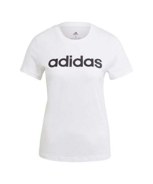 adidas(adidas)/W ESS LIN Tシャツ/ホワイト/ブラック
