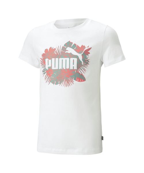 PUMA(プーマ)/ESS+ FLOWER POWER Tシャツ/プーマホワイト