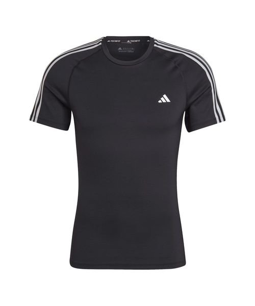 adidas(adidas)/M TF 3S Tシャツ/ブラック