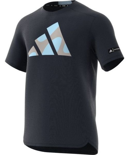 Adidas(アディダス)/adidas x Marimekko Designed for Training T－Shirt/レジェンドインク/ハローブルー/ライトブラウン