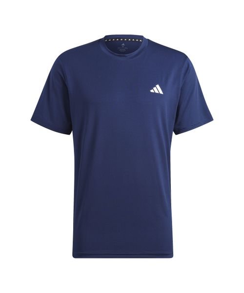 Adidas(アディダス)/Train Essentials Stretch Training T－Shirt/ダークブルー/ホワイト