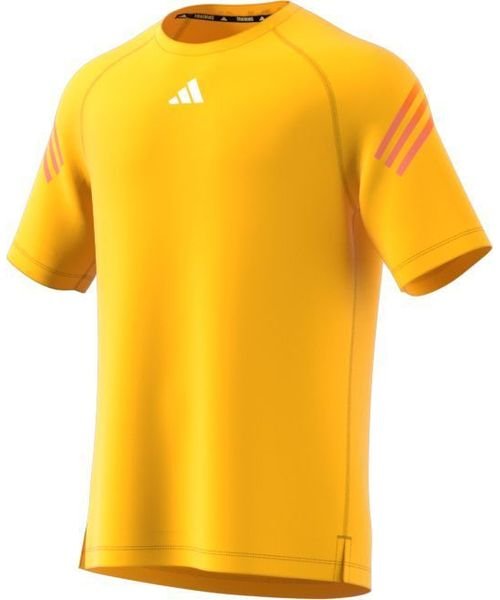 adidas(adidas)/Train Icons 3－Stripes Training T－Shirt/ボールドゴールド