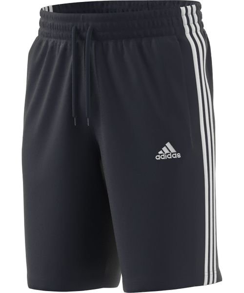 Adidas(アディダス)/Essentials Single Jersey 3－Stripes Shorts/レジェンドインク/ホワイト