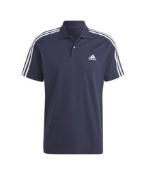 adidas/Essentials Pique Embroidered Small Logo 3－Stripes Polo Shirt/505591483