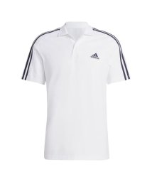 Adidas/Essentials Pique Embroidered Small Logo 3－Stripes Polo Shirt/505591484
