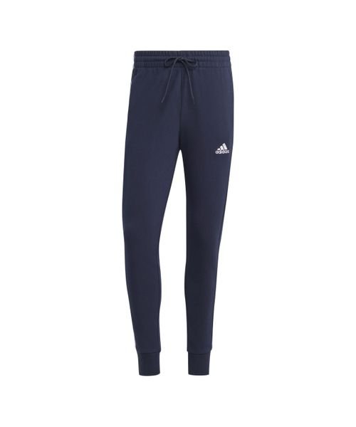 adidas(adidas)/Essentials French Terry Tapered Cuff 3－Stripes Joggers/レジェンドインク/ホワイト