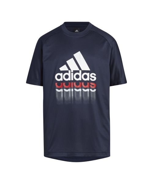 Adidas(アディダス)/YB MH ロゴグラフィック Tシャツ/レジェンドインク