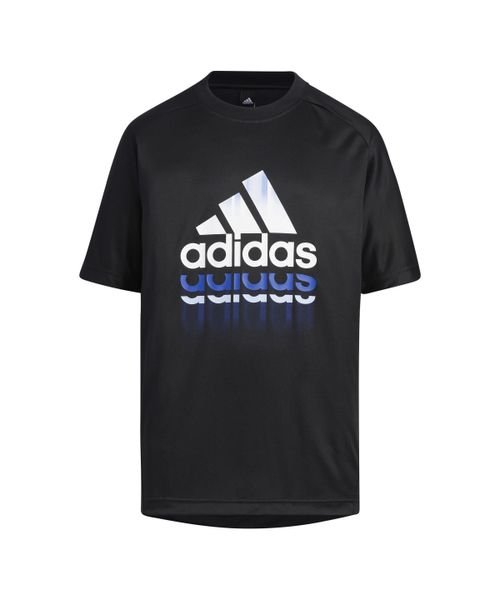 Adidas(アディダス)/YB MH ロゴグラフィック Tシャツ/ブラック