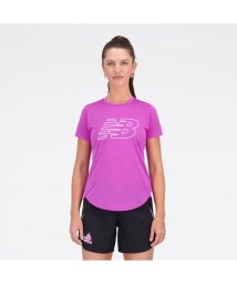 new balance/ACCELERATEグラフィックショートスリーブTシャツ/505592245