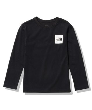 THE NORTH FACE/L/S Small Square Logo Tee (キッズ ロングスリーブスモールスクエアロゴティー)/505592535