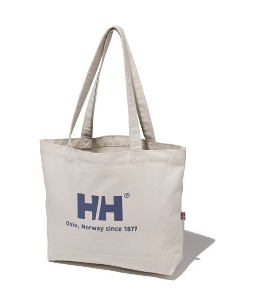 HELLY HANSEN(ヘリーハンセン)/Organic Cotton Logo Tote M (オーガニックコットンロゴトートM)/HB