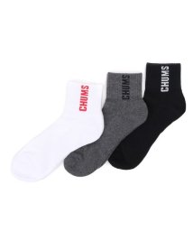 CHUMS/【チャムスノベルティキャンペーン対象商品】3P CHUMS BOOBY CREW SOCKS (3P チャムス ブービー クルーソッ)/505594142