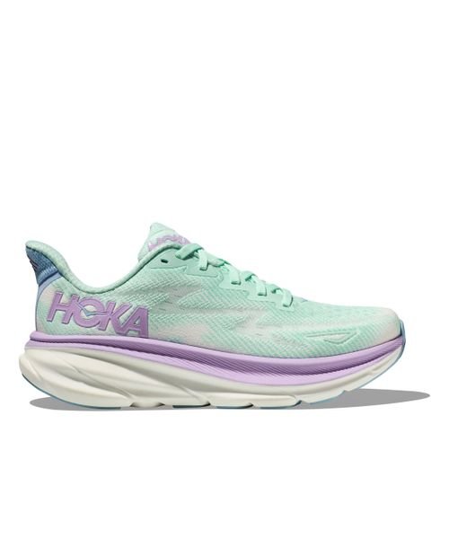 HOKA ONE ONE(ホカオネオネ)/CLIFTON 9 WIDE/SUNLITOCEAN/LILACMIST