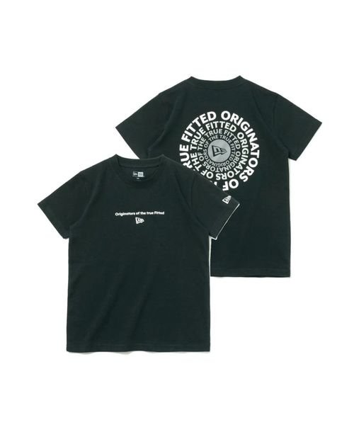 NEW ERA(ニューエラ)/Youth S/S Cotton Tee/ブラック