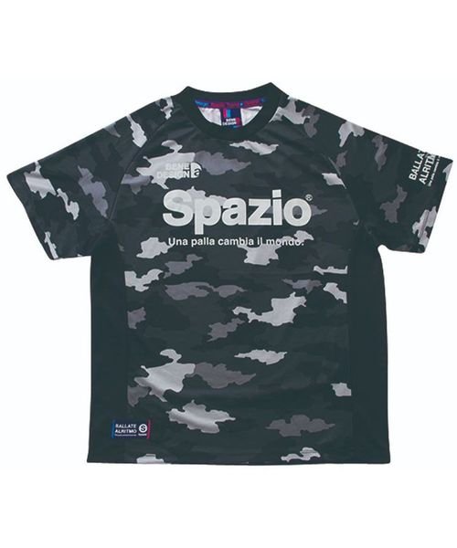 SPAZIO(スパッツィオ)/JR.カモフラプラシャツ/ブラック