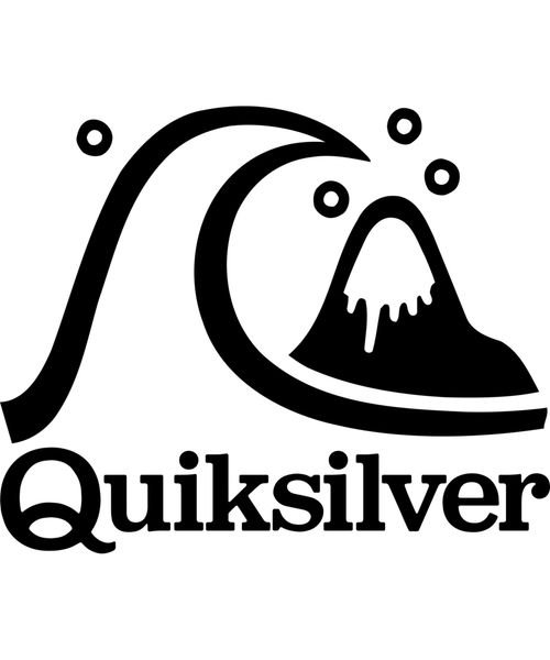 QUIKSILVER(クイックシルバー)/BUBBLE STICKER/BLK1