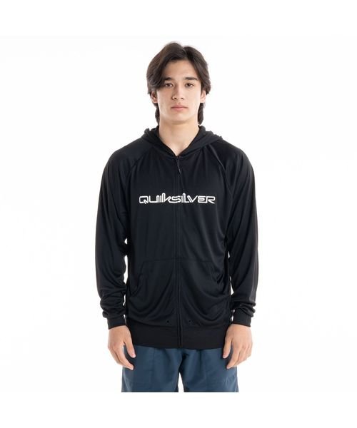 QUIKSILVER(クイックシルバー)/FRONT OMNI ZIP HOODIE/BLK