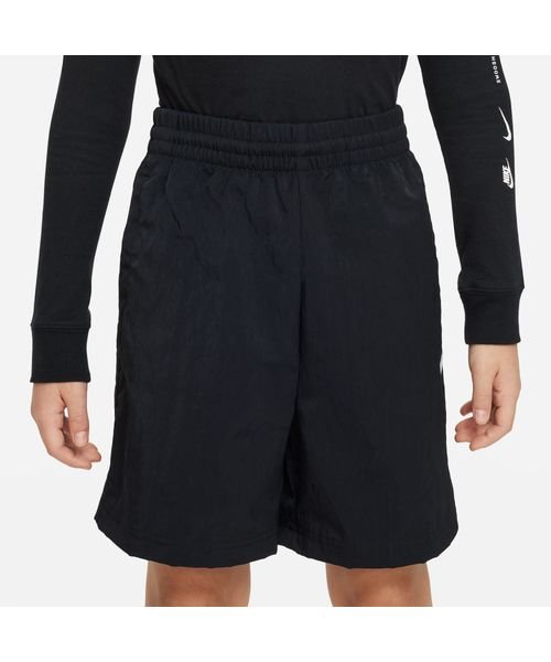 NIKE(ナイキ)/K NK ODP WVN SHORT/BLACK/BLACK