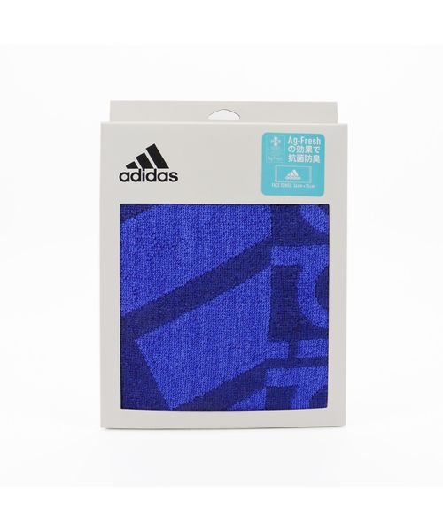 adidas(adidas)/23 FACE TOWEL BLU/BLUE