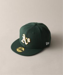 B.C STOCK(ベーセーストック)/【NEW ERA / ニューエラ】59FIFTY MLB Authentic OF/グリーンA