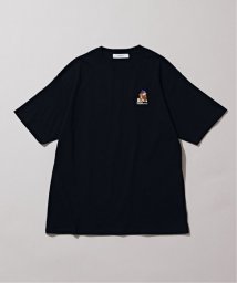 B.C STOCK(ベーセーストック)/《追加》RUNNING MOJYA刺繍半袖Tシャツ/ブラックA