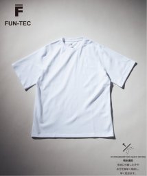 B.C STOCK(ベーセーストック)/”吸水速乾”【FUN－TEC/ファンテック】HONEYCOMB MESH Tシャツ/ホワイト
