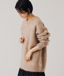 B.C STOCK(ベーセーストック)/CRH モヘアプルオーバーカラーニット/ベージュ