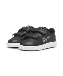 PUMA(プーマ)/ベビー ガールズ プーマ スマッシュ 3.0 L クリスタル ウィングス V インファント スニーカー 13－16cm/PUMABLACK-PUMAWHITE-TEAMAQUA