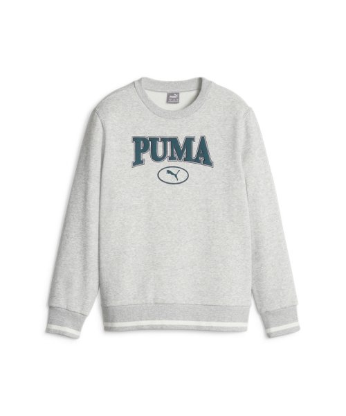 PUMA(プーマ)/キッズ ボーイズ PUMA SQUAD クルースウェット 120－160cm/LIGHTGRAYHEATHER