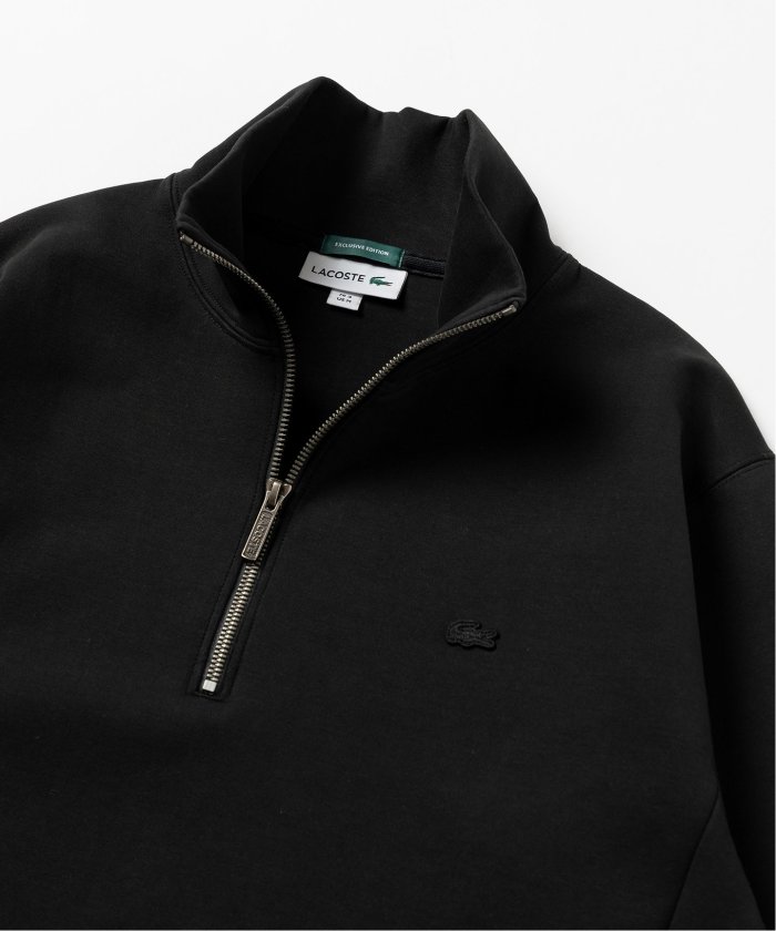 LACOSTE for EDIFICE/417】別注 ハーフジップ スウェット(505601478