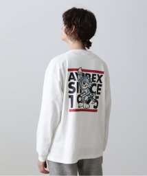 AVIREX(AVIREX)/NEW TOMCAT T－SHIRT/トムキャットロングスリーブTシャツ/オフホワイト3