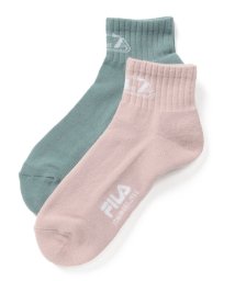 FILA socks Mens(フィラ　ソックス　メンズ)/カラーショートソックス 2足組 メンズ/その他1