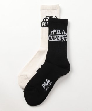 FILA socks Mens/足底パイル リブソックス 2足組 メンズ/505491951