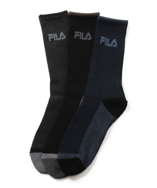 FILA socks Mens(フィラ　ソックス　メンズ)/暖か快適 ソックス 3足組 メンズ/その他1