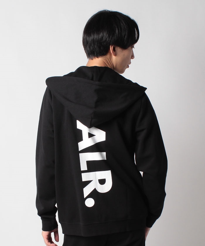 JP Q－SERIES STRAIGHT ZIP THROUGH BIG LOGO HOODIE