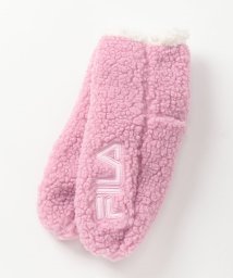 FILA socks Ladies/もこもこルームソックス 甲ロゴ レディース/505507698