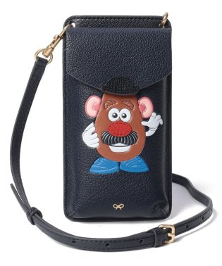 ANYA HINDMARCH/【ANYA HINDMARCH】アニヤハインドマーチ　ミスター・ポテトヘッド フォンポーチ　レディース　やぎ革　H 17cm W 9cm D 2cm/505504711