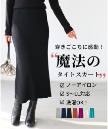Ehre style(エーレスタイル)/穿きごこちに感動！魔法のタイトスカート/ブラック