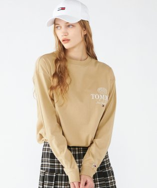 TOMMY JEANS/リラックスラグジュアリーアスレチックTシャツ/505569744