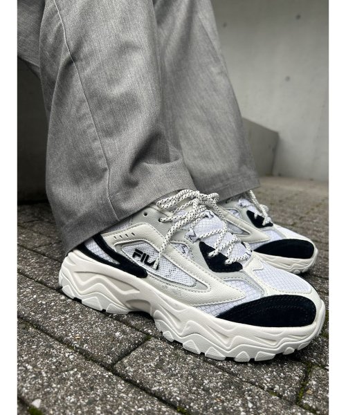 DAYTONIC/ デイトニック 厚底ローカットスニーカー ホワイト(505602328) フィラ(シューズ)(FILA(Shoes)) MAGASEEK