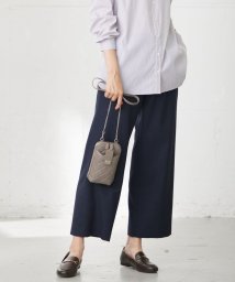 J.PRESS LADIES（LARGE SIZE）/【洗える】LANATEC シャークスキン&ヘリンボーン パンツ/505615000