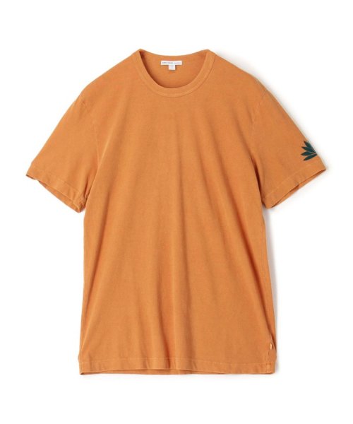 JAMES PERSE(JAMES PERSE)/グラフィックプリント クルーネックTシャツ MLJ3311YV/28オレンジ系