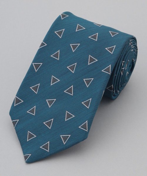 【日本製】西陣ネクタイ_小紋柄 枷染め