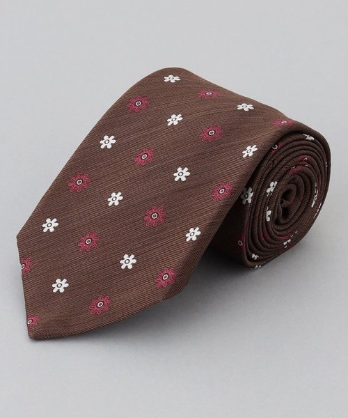 【日本製】西陣ネクタイ_小紋柄 枷染め