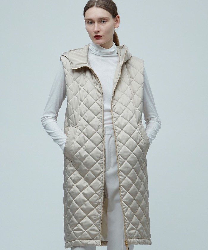 BEIGE RENARD / フーデッドジレ 4 BEIGE RENARD / フーデッドジレ 4