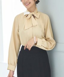 RUIRUE BOUTIQUE/バイカラーボウタイブラウス(T1276)/505570891