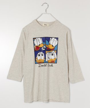 DISNEY/【DISNEY/ディズニー】天竺7分袖 プリント Tシャツ/505576260