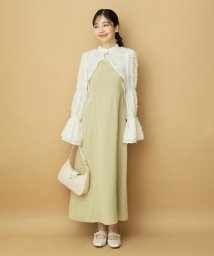 VIS/【VIS DRESS】シャーリングボレロセットワンピース/505598269