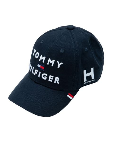 TOMMY HILFIGER GOLF(トミーヒルフィガーゴルフ)/トミー ヒルフィガー ゴルフ トリプルロゴ キャップ/ネイビー